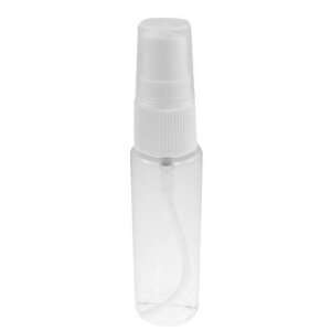  Women White Clear Plastic Cosmetic Empty Spray Bottle 30ML 
