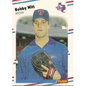  1988 Fleer #483 Bobby Witt: Sports & Outdoors