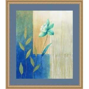   Fleurs bleues II by Etienne Bonnard   Framed Artwork