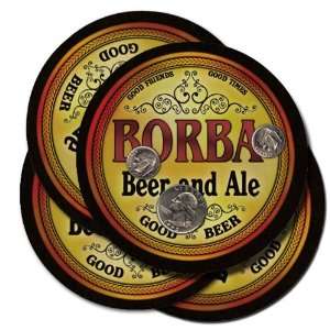 BORBA Family Name Beer & Ale Coasters: Everything Else