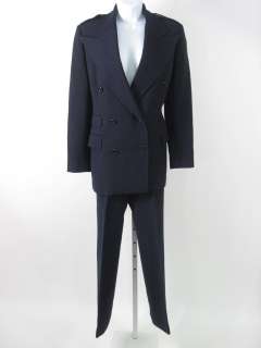 RALPH LAUREN PURPLE LABEL Blue Blazer Wool Pants Suit 6  