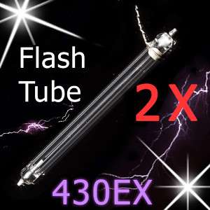 2X Canon 430EX Flash Tube Xenon lamp repair replacement  