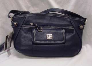 NWT Giani Bernini Pebble Leather Xbody Handbag Org $88  
