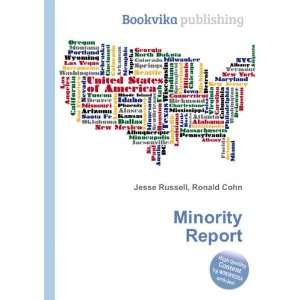  Minority Report Ronald Cohn Jesse Russell Books