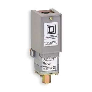   SQUARE D 9012GNG6 Pressure Switch,5 250PSI,Adj,NEMA1