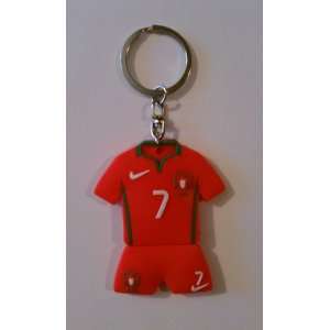  Portugal Cristiano Ronaldo #7 Home Jersey Keychain 