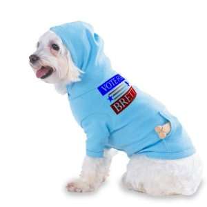  VOTE FOR BRETT Hooded (Hoody) T Shirt with pocket for your 