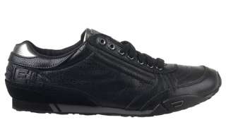 Diesel Mens Shoes Take Black H2566 Leather Casual Sneakers  