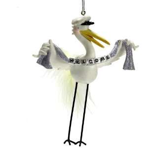  Storks Welcome New Baby Christmas Ornament: Home 