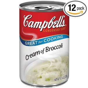 Campbells Red and White Soup, Cream of Broccoli, 10.75 Ounce (Pack of 