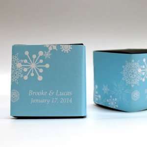  Winter Finery Cube Favor Box Wrap   Ruby: Toys & Games