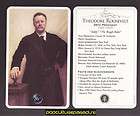 Theodore Teddy Roosevelt Bust 26th President ROUGH RIDERS Hand Crafted 