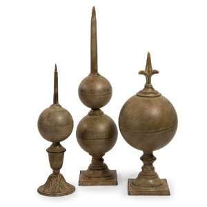   Decorative Old World Style Finial Statue Table Accents: Home & Kitchen