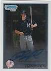 corban joseph new york yankees 2010 bowman chrome prospects auto 