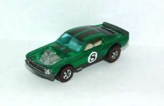 RED LINE MUSTANG BOSS HOSS GREEN w WHITE INT C9 CONDITION  