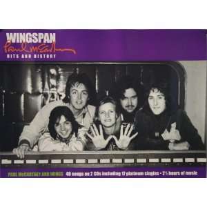  Paul Mccartney   Wingspan   Double Sided Poster 25x19 