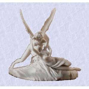  Cupid & Psyche statue greek lover roman god sculpture R 