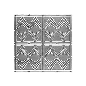   TIN CEILING PANEL DECO DIAMONDS LAY IN ECONOMY TIN