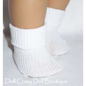  New White Sport Doll Socks fit 18 Ideal Giggles Dolls Toys & Games