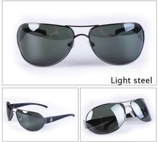   Designer Sports Retro Aviator Sunglasses Black Brown Gold #MT 2828