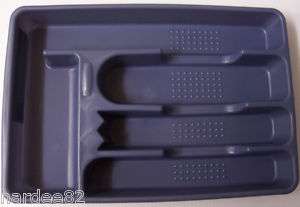 RUBBERMAID SMALL CUTLERY TRAY BLUE MIST #2919  