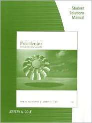 Student Solutions Manual for Swokowski/Coles Precalculus Functions 