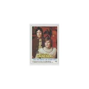   Galactica (Trading Card) #127   Stars Dirk Benedict Richard Hatch