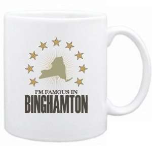  New  I Am Famous In Binghamton  New York Mug Usa City 