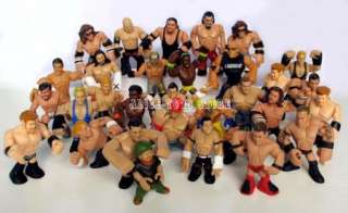 10pc WWE WWF Wrestling RUMBLERS Figure Toys (Randomly Assigned)  