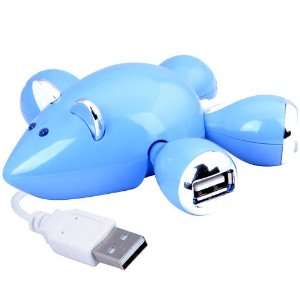  Daffodil UHB07 Mouse Shape Multi Port USB Hub: Electronics