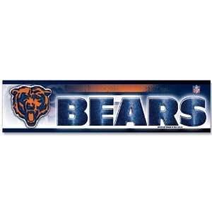  Chicago Bears Car Auto Bumper Strip Sticker: Sports 