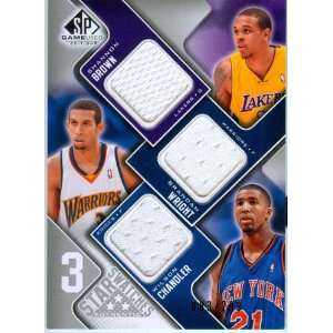   Wilson Chandler Triple Patch Game Worn Jersey Card: Sports & Outdoors