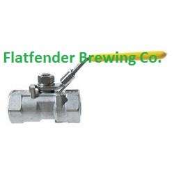 Stainless Steel VALVE 3/8 Spigot home brew fitting  