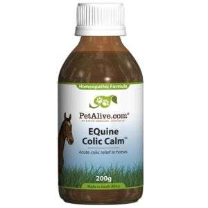 PetAlive EQuine Colic Calm for Horse Colic Cramps & Gas  