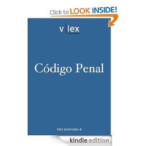 Código Penal (Spanish Edition) vLex  Kindle Store