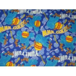  Sesame Street Cookie Monster Fabric: Office Products