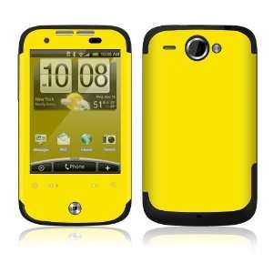  HTC WildFire Skin Decal Sticker   Simply Yellow 