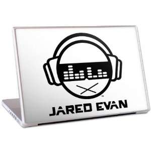   MS JEVN20048 12 in. Laptop For Mac & PC  Jared Evan  Logo White Skin