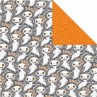 GHOULIES GOOP HALLOWEEN Scrapbook Paper Set (4)  