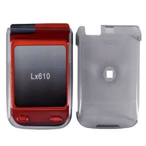  Smoke Hard Case Cover for LG Lotus Elite LX610 LG Mystique 