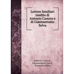   Selva Giannantonio Selva , Domenico Selva Antonio Canova  Books