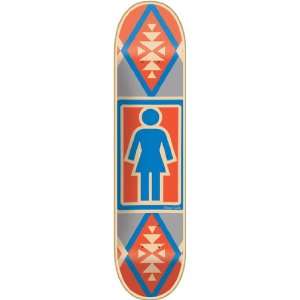  Girl Capaldi Navajo Skateboard Deck   8.0: Sports 