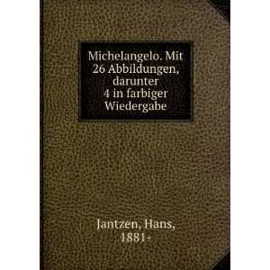   in farbiger Wiedergabe (German Edition) Hans Jantzen Books