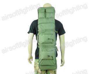 Airsoft Tactical Dual AEG Rifle Carrying Case Bag Olive Drab 100CM A 