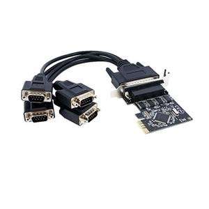   NEW 4 Port PCI Express Serial Card (Controller Cards): Office Products