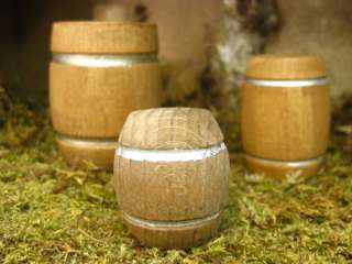 Nativity Scene Pesebre Creche Accessories Wooden Barrel  