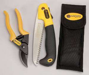 Hunters Spec/HS Pruner/Folding Wood Saw/Pouch Combo Kit  