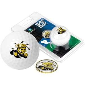 Wichita State Shockers Logo Golf Ball and Ball Marker