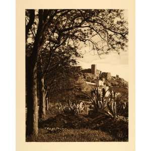  1925 Carmona Castillo Spain Kurt Hielscher Photogravure 