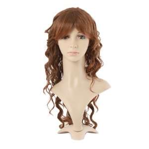   Avant Garde Cosplay Costume Super Long Brown Wavy Hair Wig Beauty
